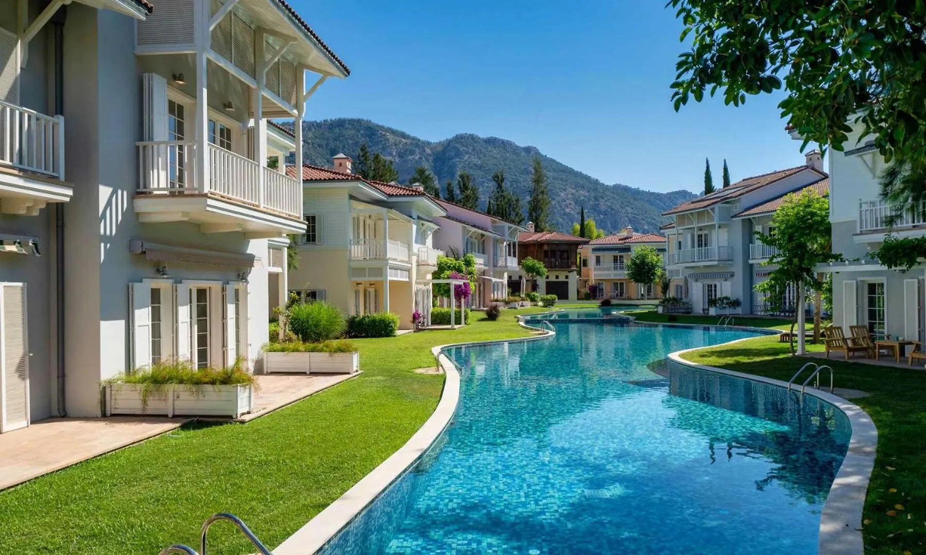 Portville 49 Central Luxurious Villa In Portville Gocek 费特希耶